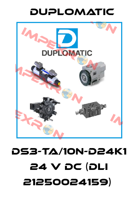 DS3-TA/10N-D24K1 24 V DC (DLI 21250024159)  Duplomatic