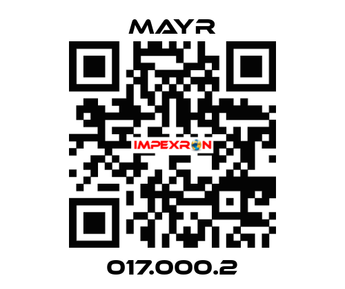 017.000.2 Mayr