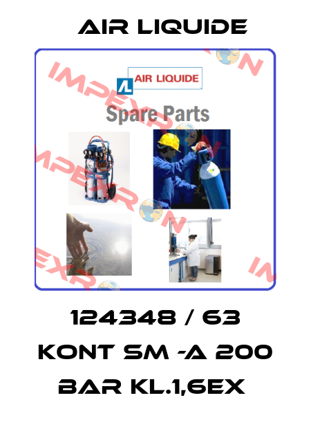 124348 / 63 KONT SM -A 200 BAR KL.1,6EX  Air Liquide
