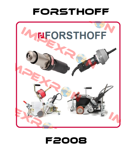 F2008  Forsthoff