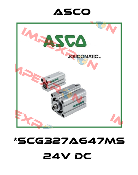 *SCG327A647MS 24V DC  Asco