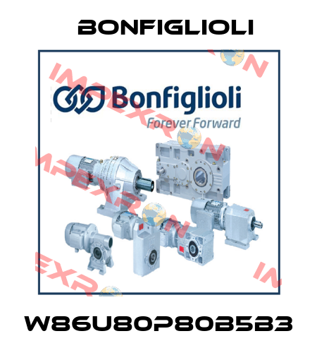 W86U80P80B5B3 Bonfiglioli