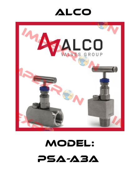 Model: PSA-A3A  Alco