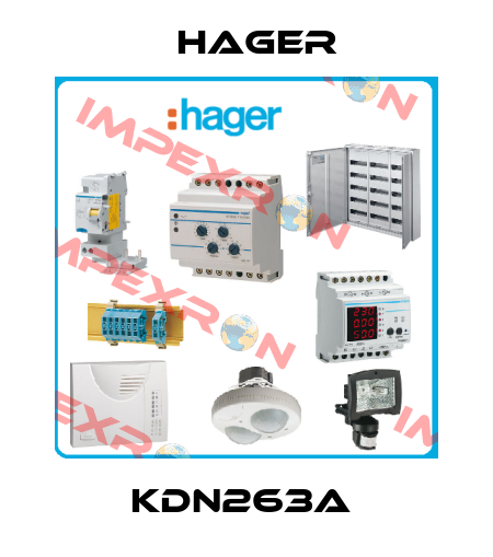 KDN263A  Hager