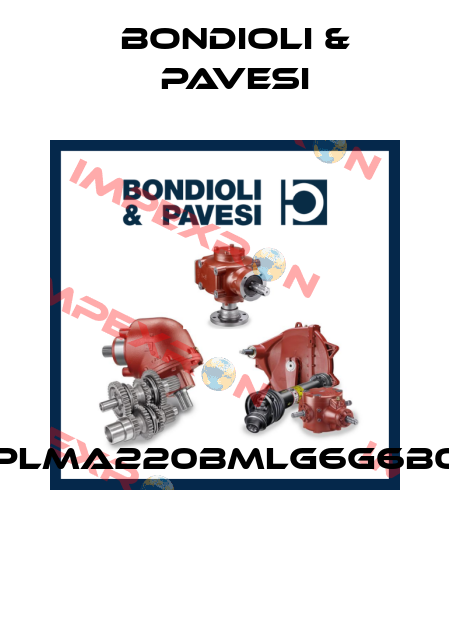 HPLMA220BMLG6G6B00  Bondioli & Pavesi