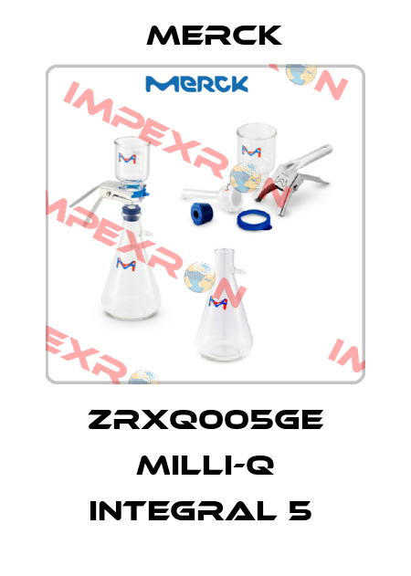 ZRXQ005GE Milli-Q Integral 5  Merck
