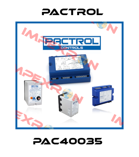 PAC40035  Pactrol
