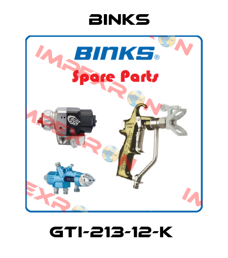 GTI-213-12-K  Binks
