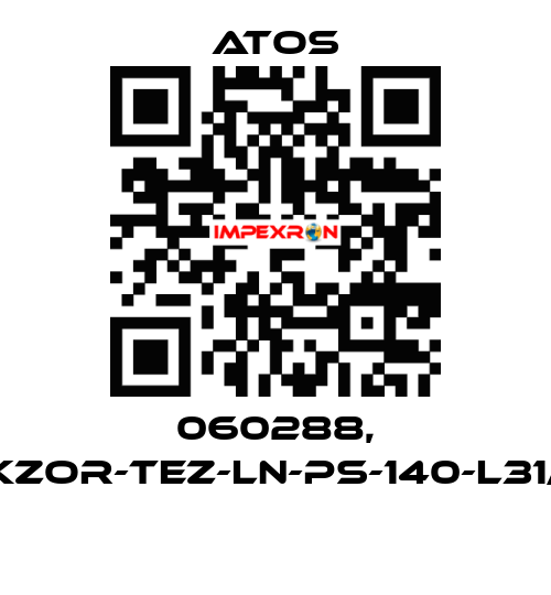 060288, DLKZOR-TEZ-LN-PS-140-L31/BZ   Atos