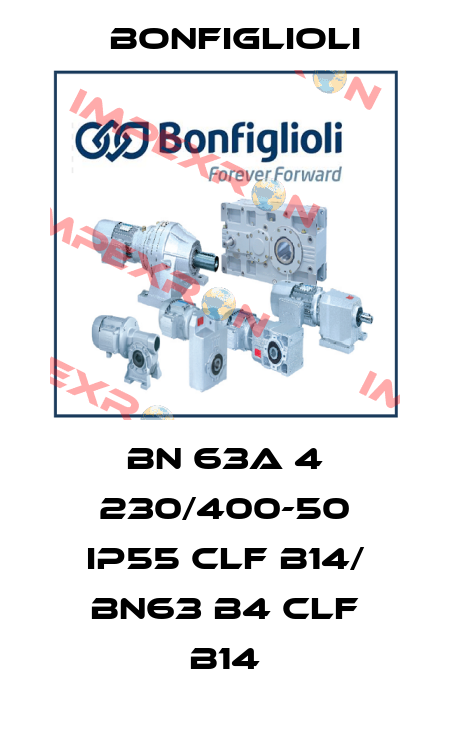BN 63A 4 230/400-50 IP55 CLF B14/ BN63 B4 CLF B14 Bonfiglioli