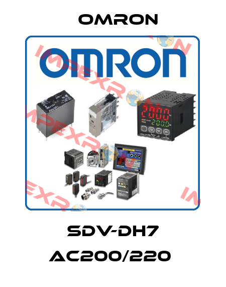 SDV-DH7 AC200/220  Omron
