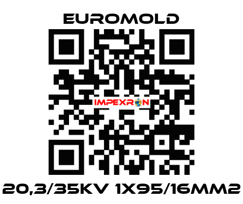 20,3/35KV 1X95/16MM2 EUROMOLD