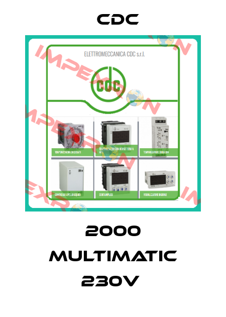 2000 MULTIMATIC 230V  CDC