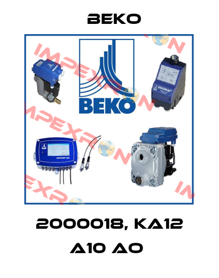 2000018, KA12 A10 AO  Beko