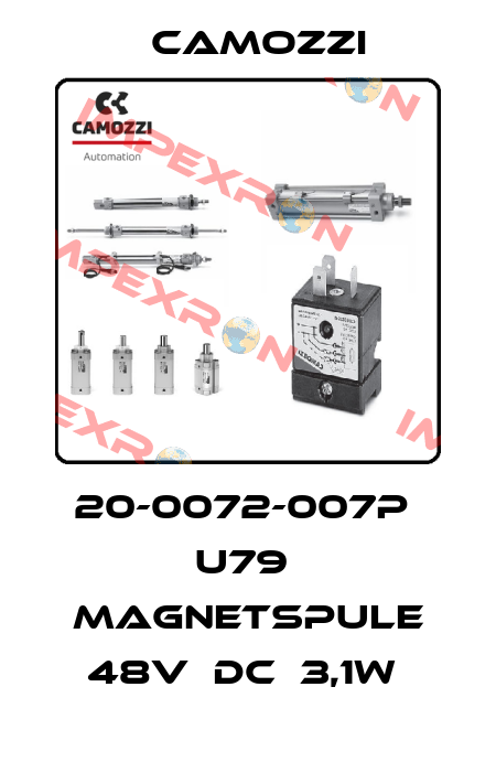 20-0072-007P  U79  MAGNETSPULE 48V  DC  3,1W  Camozzi