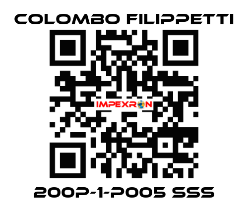 200P-1-P005 SSS Colombo Filippetti