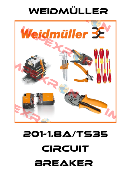 201-1.8A/TS35 CIRCUIT BREAKER  Weidmüller