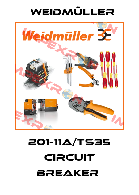 201-11A/TS35 CIRCUIT BREAKER  Weidmüller