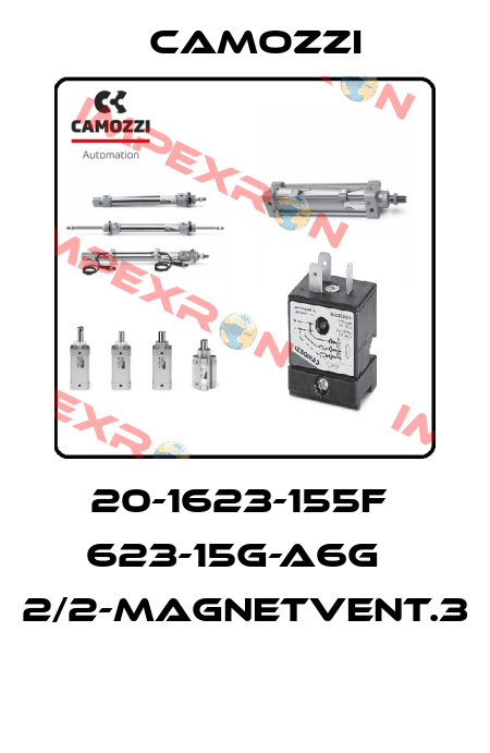 20-1623-155F  623-15G-A6G   2/2-MAGNETVENT.3  Camozzi