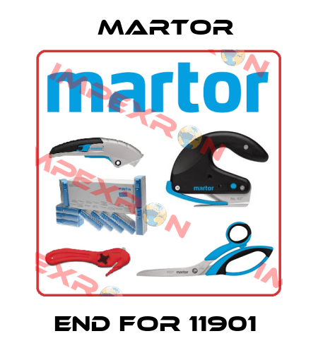 END FOR 11901  Martor