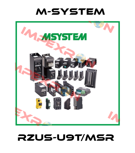 RZUS-U9T/MSR  M-SYSTEM