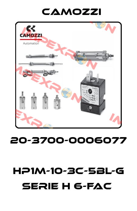 20-3700-0006077  HP1M-10-3C-5BL-G SERIE H 6-FAC  Camozzi