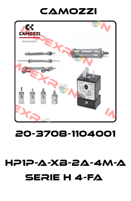 20-3708-1104001  HP1P-A-XB-2A-4M-A SERIE H 4-FA  Camozzi
