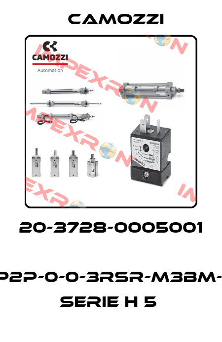 20-3728-0005001  HP2P-0-0-3RSR-M3BM-M SERIE H 5  Camozzi