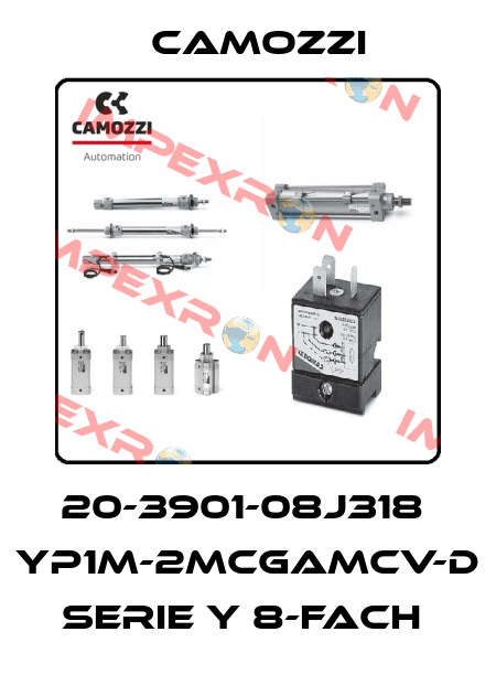 20-3901-08J318  YP1M-2MCGAMCV-D SERIE Y 8-FACH  Camozzi