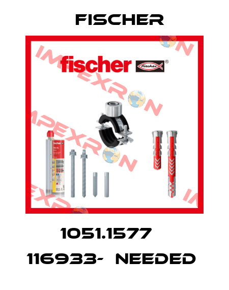 1051.1577    116933-  needed  Fischer