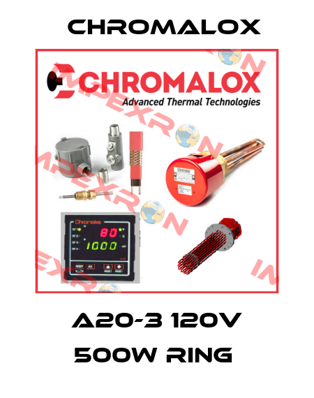 A20-3 120V 500W RING  Chromalox