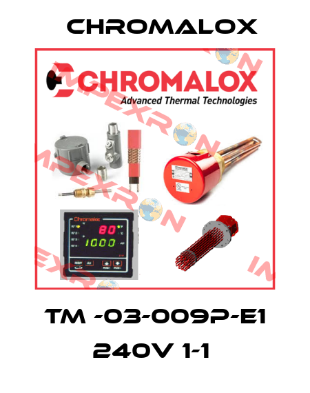 TM -03-009P-E1 240V 1-1  Chromalox