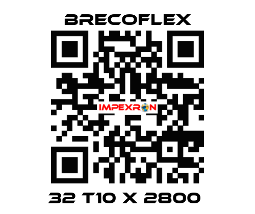 32 T10 x 2800  Brecoflex