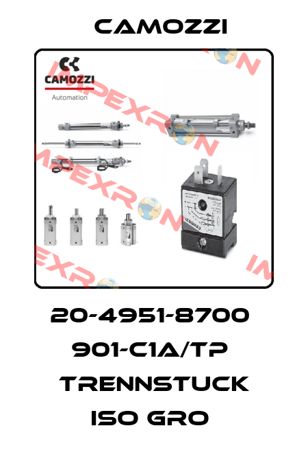 20-4951-8700  901-C1A/TP  TRENNSTUCK ISO GRO  Camozzi