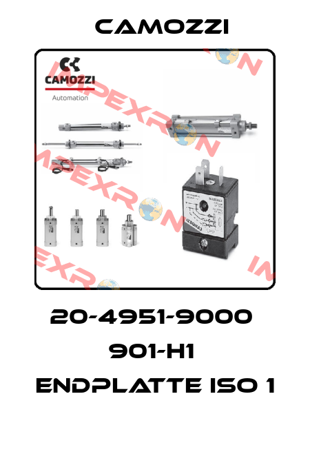 20-4951-9000  901-H1  ENDPLATTE ISO 1  Camozzi