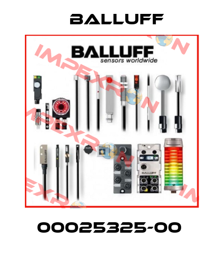 00025325-00  Balluff