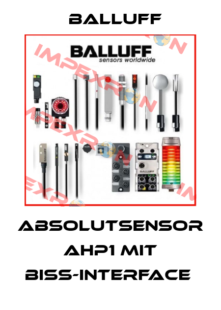 Absolutsensor AHP1 mit Biss-Interface  Balluff