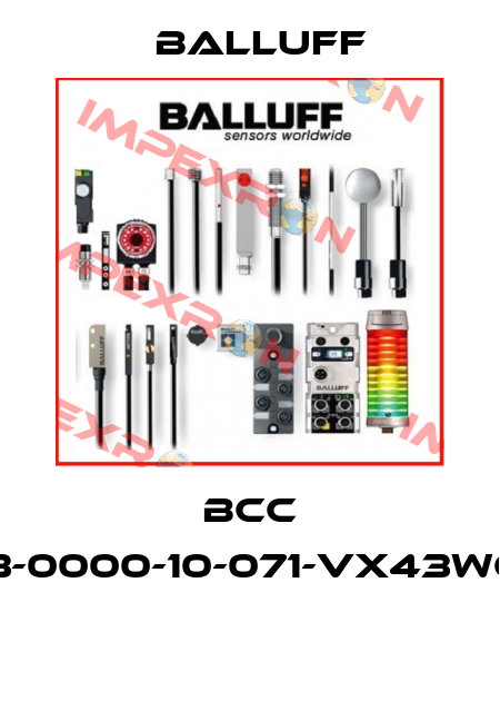 BCC A323-0000-10-071-VX43W6-100  Balluff