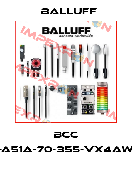 BCC A51A-A51A-70-355-VX4AW8-150  Balluff