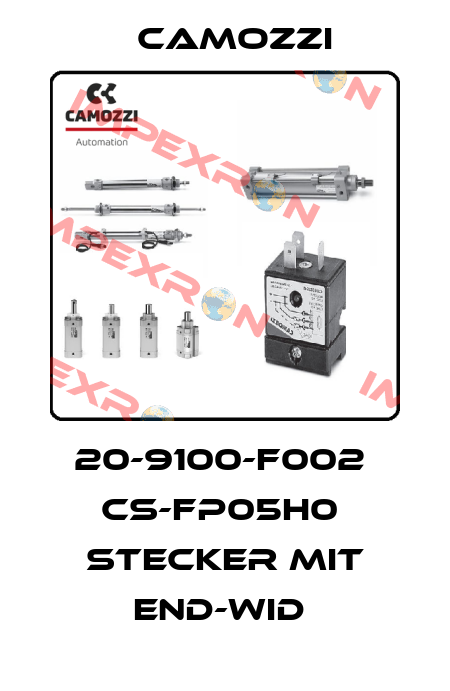 20-9100-F002  CS-FP05H0  STECKER MIT END-WID  Camozzi