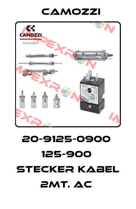 20-9125-0900  125-900  STECKER KABEL 2MT. AC  Camozzi
