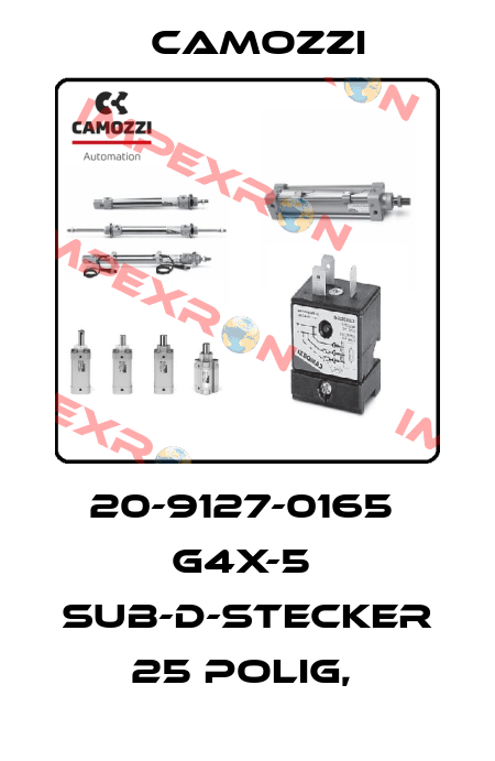 20-9127-0165  G4X-5  SUB-D-STECKER 25 POLIG,  Camozzi