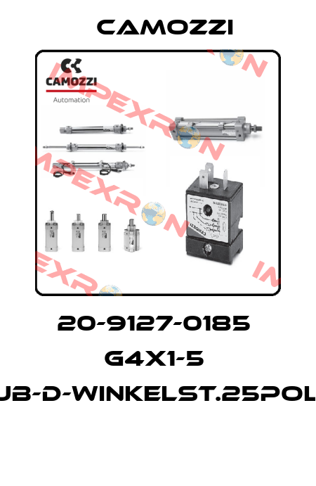 20-9127-0185  G4X1-5  SUB-D-WINKELST.25POL,5  Camozzi