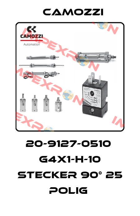20-9127-0510  G4X1-H-10 STECKER 90° 25 POLIG  Camozzi