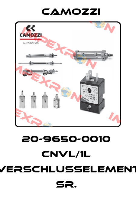 20-9650-0010  CNVL/1L  VERSCHLUSSELEMENT SR.  Camozzi