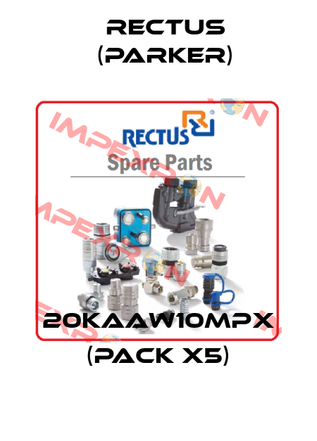 20KAAW10MPX (pack x5) Rectus (Parker)