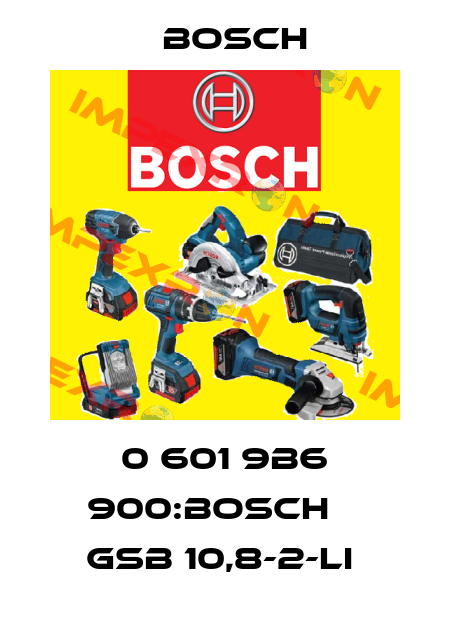 0 601 9B6 900:BOSCH    GSB 10,8-2-LI  Bosch