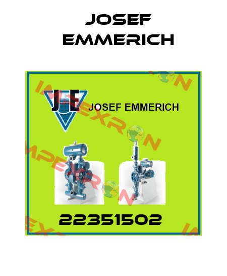 22351502  Josef Emmerich