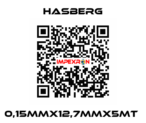 0,15MMX12,7MMX5MT  Hasberg