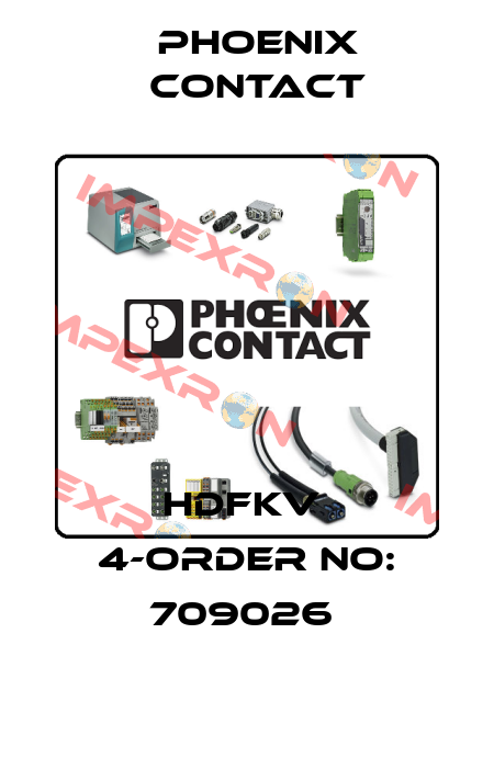 HDFKV  4-ORDER NO: 709026  Phoenix Contact